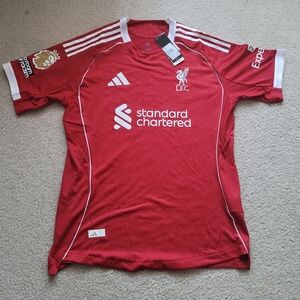 Adidas Liverpool FC 2025 Home Soccer Jersey Men 2XL